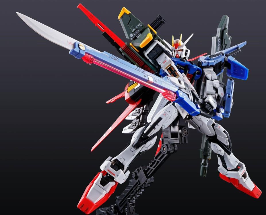 Mobile Suit Gundam SEED RG Perfect Strike Gundam 1/144 Scale Exclusive Model Kit Gallery Image 9