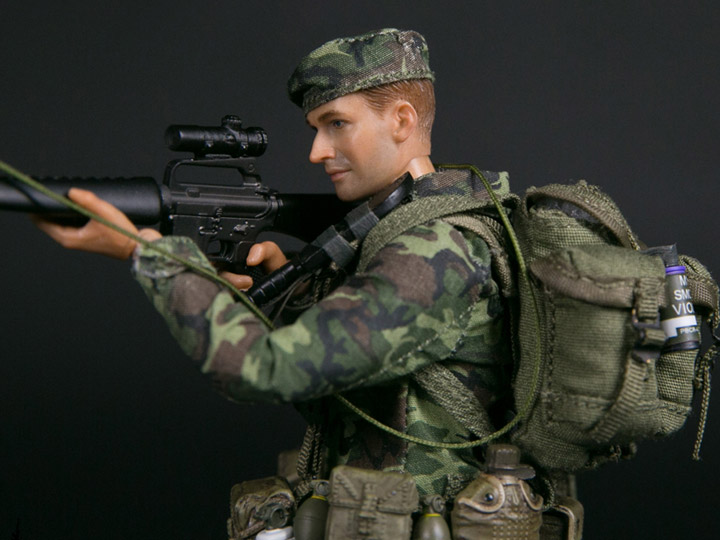 Marine Force Recon in Vietnam Pocket Elite Series 1/12 Scale Figure Gallery Image 1