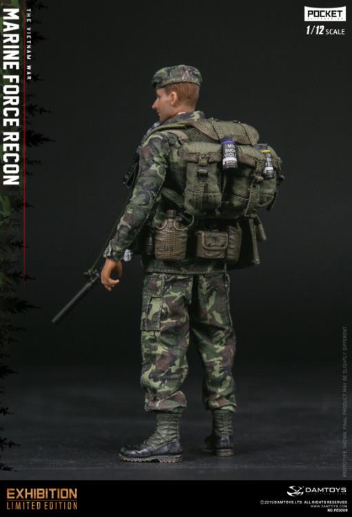 Marine Force Recon in Vietnam Pocket Elite Series 1/12 Scale Figure Gallery Image 6