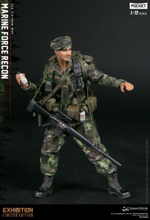 Marine Force Recon in Vietnam Pocket Elite Series 1/12 Scale Figure Gallery Image 10