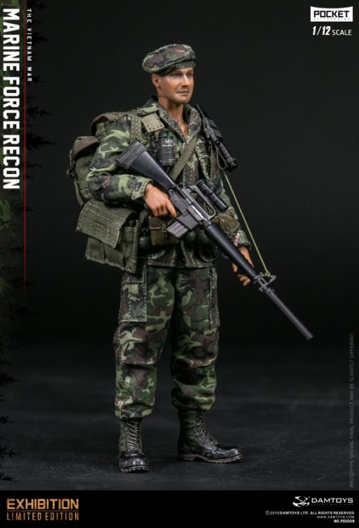 Marine Force Recon in Vietnam Pocket Elite Series 1/12 Scale Figure Gallery Image 4