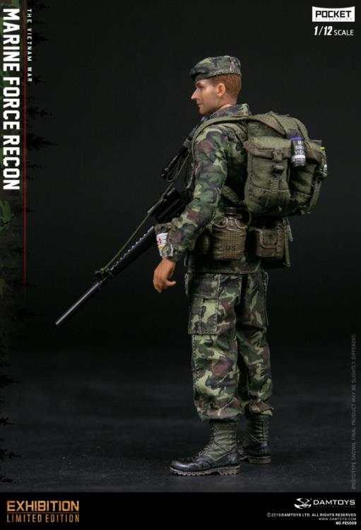 Marine Force Recon in Vietnam Pocket Elite Series 1/12 Scale Figure Gallery Image 5
