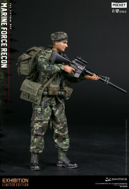 Marine Force Recon in Vietnam Pocket Elite Series 1/12 Scale Figure Gallery Image 7
