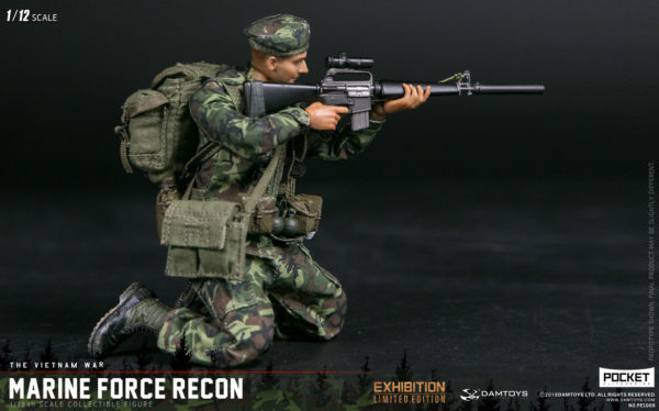 Marine Force Recon in Vietnam Pocket Elite Series 1/12 Scale Figure Gallery Image 12