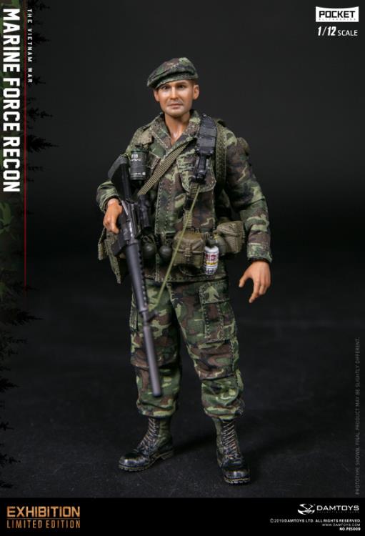 Marine Force Recon in Vietnam Pocket Elite Series 1/12 Scale Figure Gallery Image 3