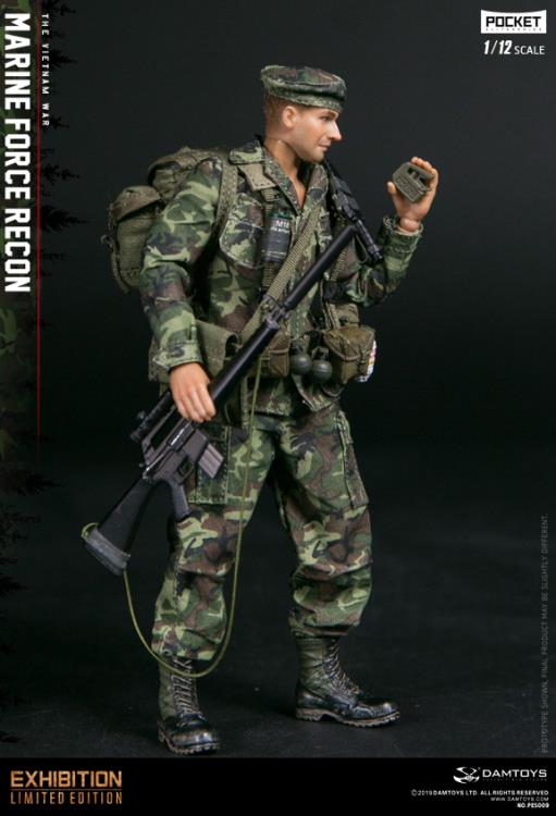 Marine Force Recon in Vietnam Pocket Elite Series 1/12 Scale Figure Gallery Image 9