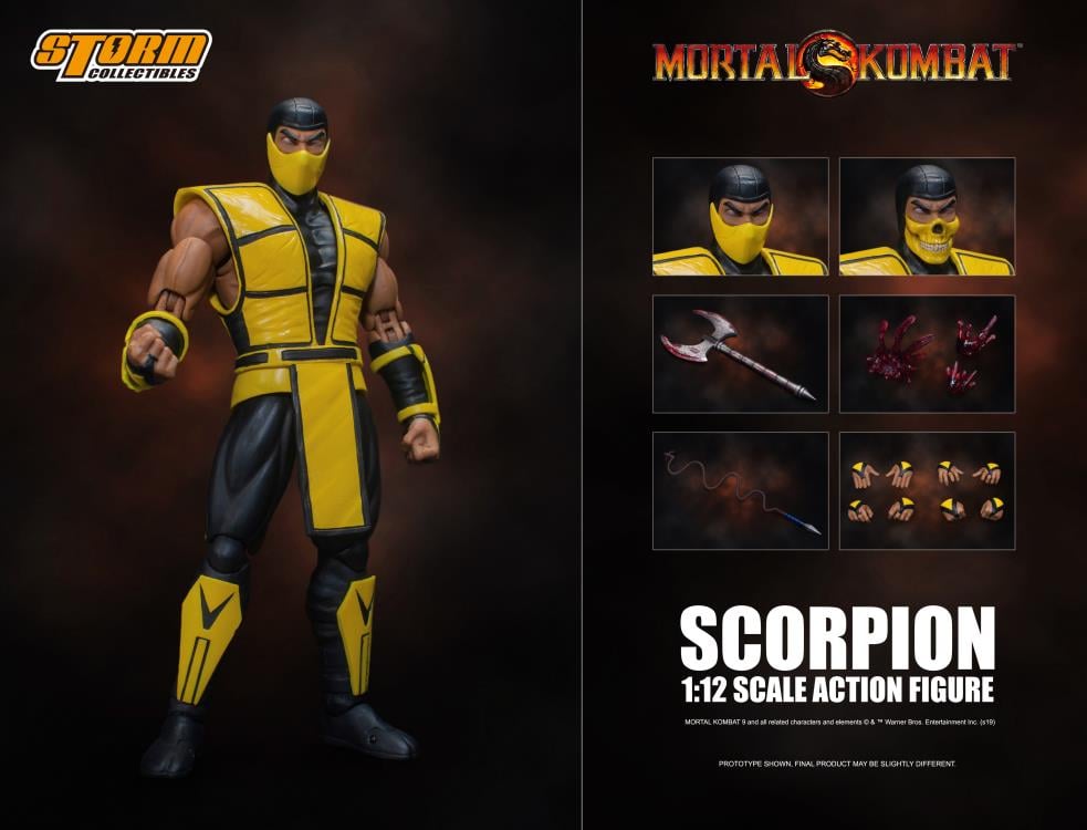 Mortal Kombat 3 VS Series Scorpion 1/12 Scale Figure Gallery Image 15