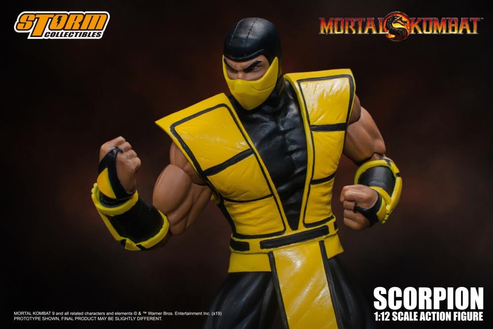 Mortal Kombat 3 VS Series Scorpion 1/12 Scale Figure Gallery Image 11