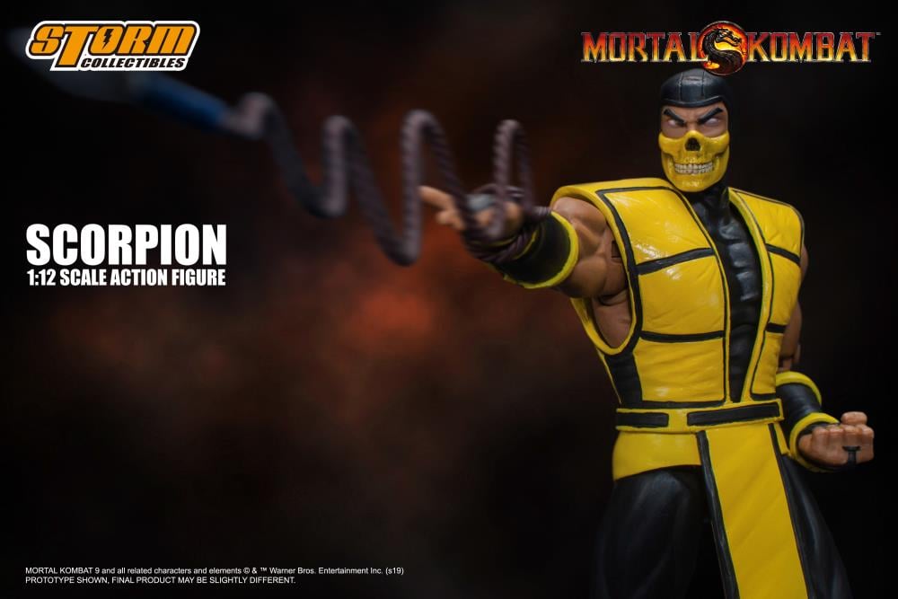Mortal Kombat 3 VS Series Scorpion 1/12 Scale Figure Gallery Image 10