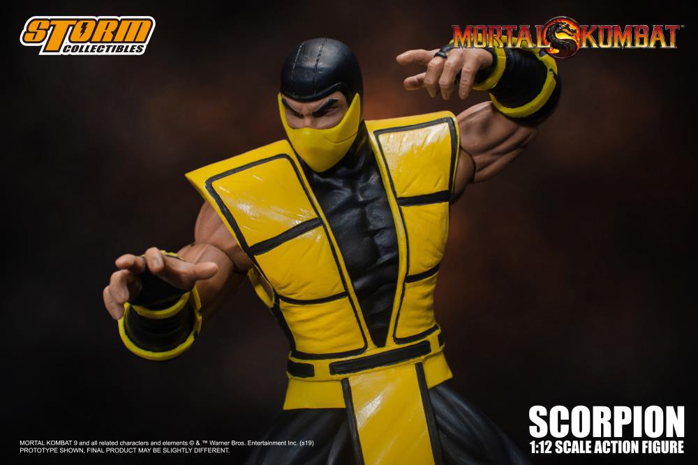 Mortal Kombat 3 VS Series Scorpion 1/12 Scale Figure Gallery Image 9