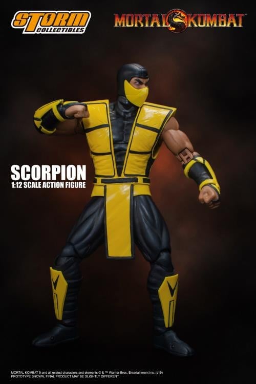 Mortal Kombat 3 VS Series Scorpion 1/12 Scale Figure Gallery Image 4