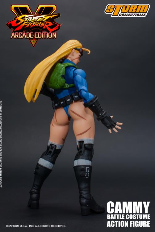 Street Fighter V Cammy (Arcade Edition) Battle Costume 1/12 Scale Figure Gallery Image 6