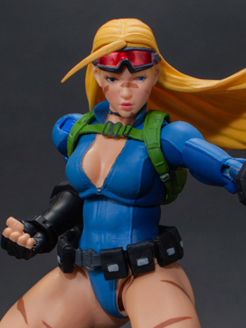 Street Fighter V Cammy (Arcade Edition) Battle Costume 1/12 Scale Figure Gallery Image 2