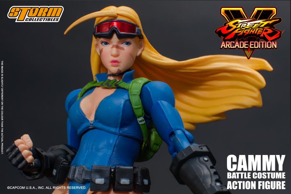 Street Fighter V Cammy (Arcade Edition) Battle Costume 1/12 Scale Figure Gallery Image 12