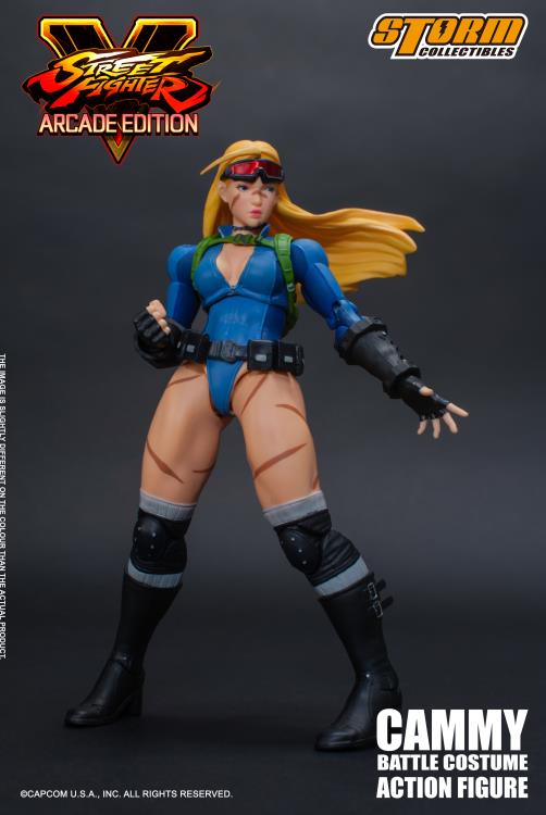 Street Fighter V Cammy (Arcade Edition) Battle Costume 1/12 Scale Figure Gallery Image 8