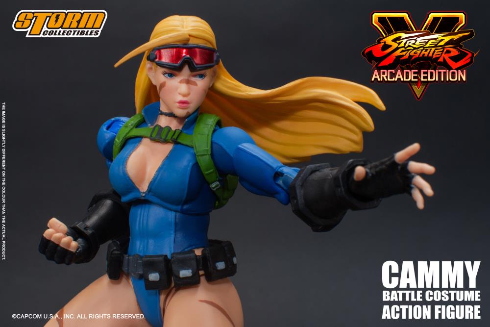 Street Fighter V Cammy (Arcade Edition) Battle Costume 1/12 Scale Figure Gallery Image 13