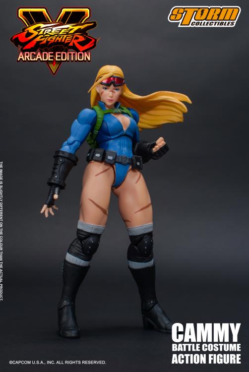 Street Fighter V Cammy (Arcade Edition) Battle Costume 1/12 Scale Figure Gallery Image 3