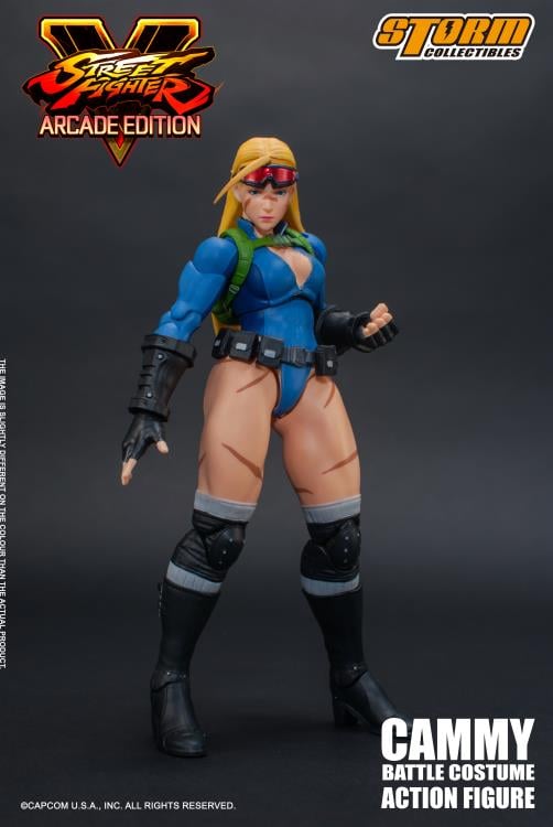 Street Fighter V Cammy (Arcade Edition) Battle Costume 1/12 Scale Figure Gallery Image 4