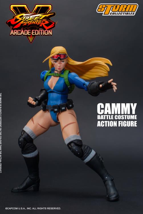 Street Fighter V Cammy (Arcade Edition) Battle Costume 1/12 Scale Figure Gallery Image 5