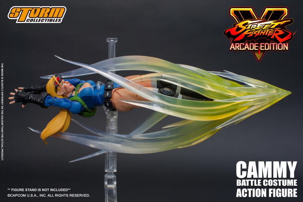Street Fighter V Cammy (Arcade Edition) Battle Costume 1/12 Scale Figure Gallery Image 10