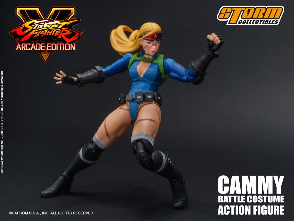 Street Fighter V Cammy (Arcade Edition) Battle Costume 1/12 Scale Figure Gallery Image 7