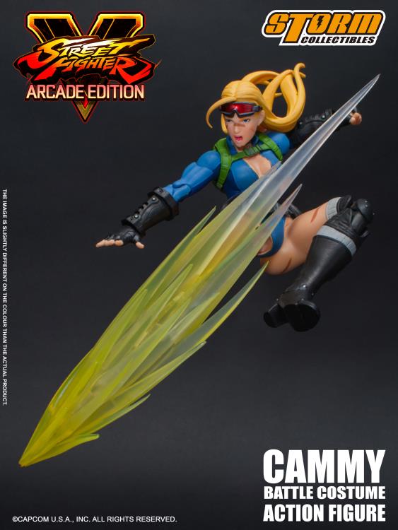 Street Fighter V Cammy (Arcade Edition) Battle Costume 1/12 Scale Figure Gallery Image 9