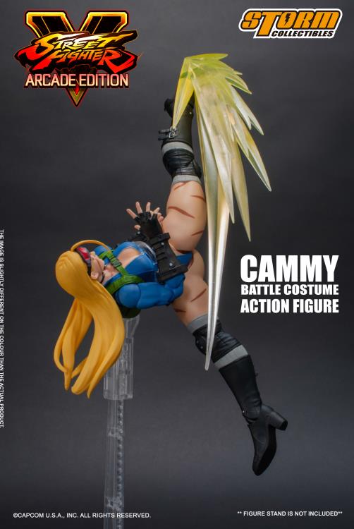 Street Fighter V Cammy (Arcade Edition) Battle Costume 1/12 Scale Figure Gallery Image 11