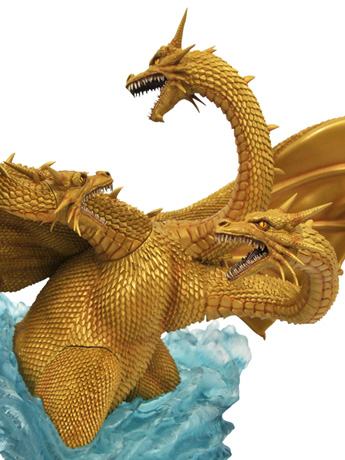 Godzilla vs. King Ghidorah Gallery Deluxe King Ghidorah Figure Gallery Image 2