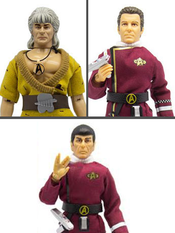 Star Trek II: The Wrath of Khan Set of 3 Mego 8" Figures Gallery Image 2