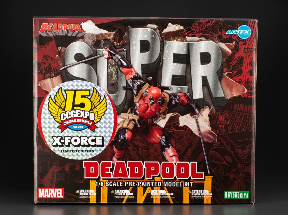 Marvel Now ArtFX Super Deadpool (X-Force) Limited Edition Exclusive Statue Gallery Image 6