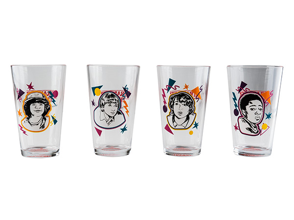 Stranger Things Pint Glasses Four-Pack Gallery Image 3