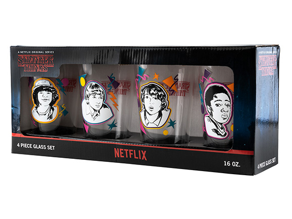 Stranger Things Pint Glasses Four-Pack Gallery Image 4
