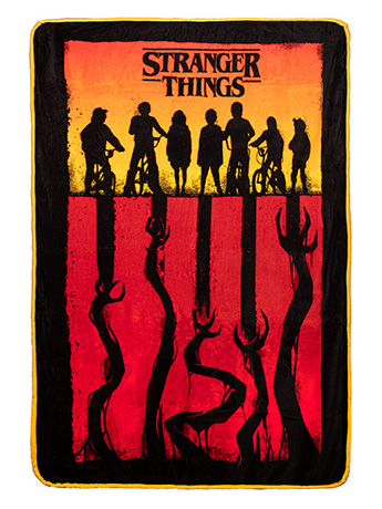 Stranger Things Fleece Throw Gallery Image 2