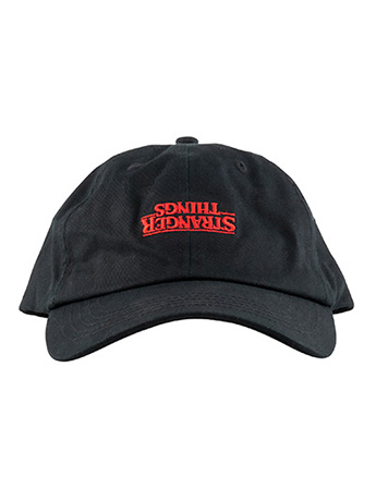 Stranger Things Logo Baseball Hat Gallery Image 2