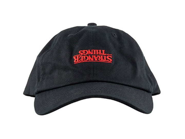 Stranger Things Logo Baseball Hat Gallery Image 1