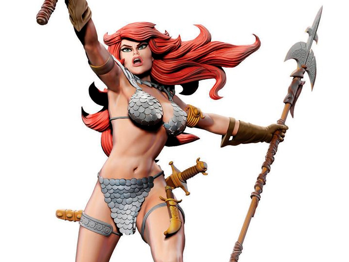Red Sonja 45th Anniversary Statue Gallery Image 1