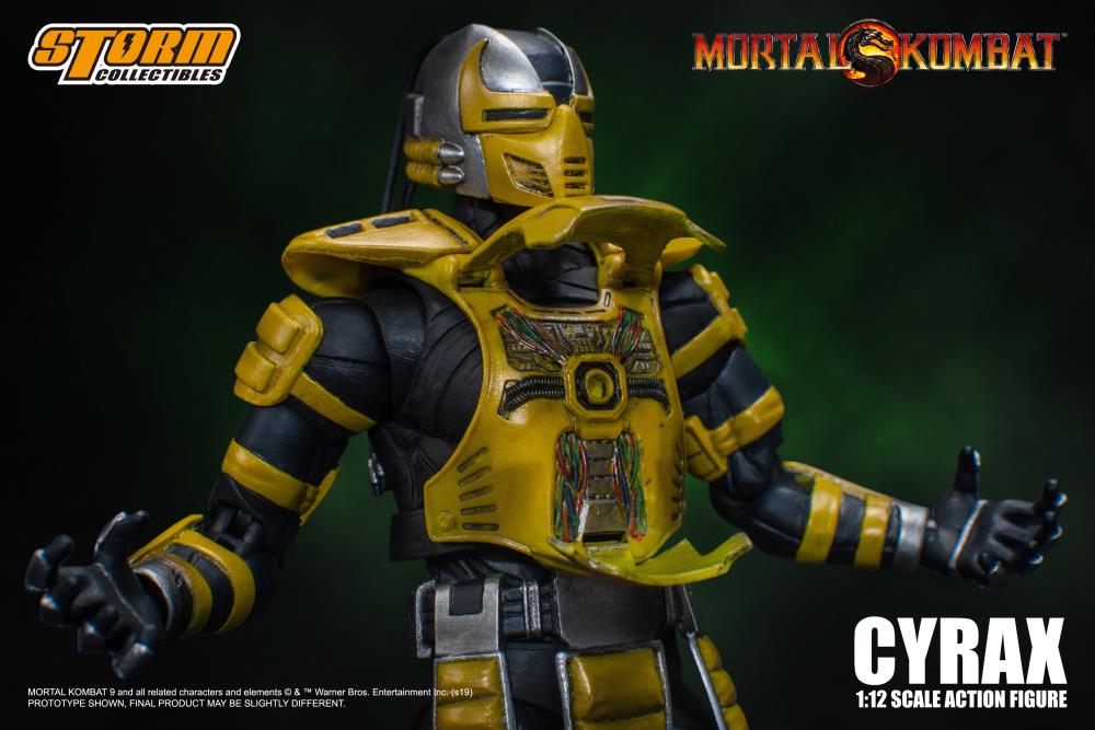 ストームコレクティブルズ　Mortal Kombat Cyrax MORTAL KOMBAT CYRAX STORM COLLECTIBLES ACTION FIGURE REVIEW - YouTube