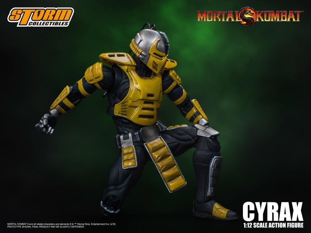 Mortal Kombat VS Series Cyrax 1/12 Scale Figure Gallery Image 4