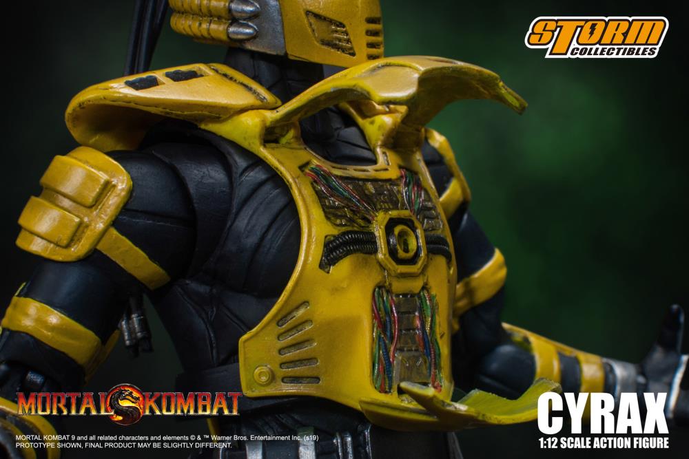Mortal Kombat VS Series Cyrax 1/12 Scale Figure Gallery Image 10