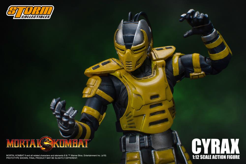 Mortal Kombat VS Series Cyrax 1/12 Scale Figure Gallery Image 11