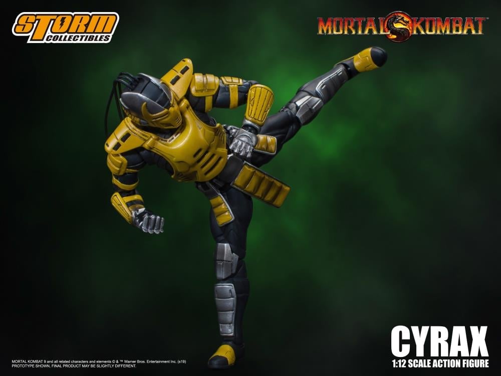Mortal Kombat VS Series Cyrax 1/12 Scale Figure Gallery Image 3