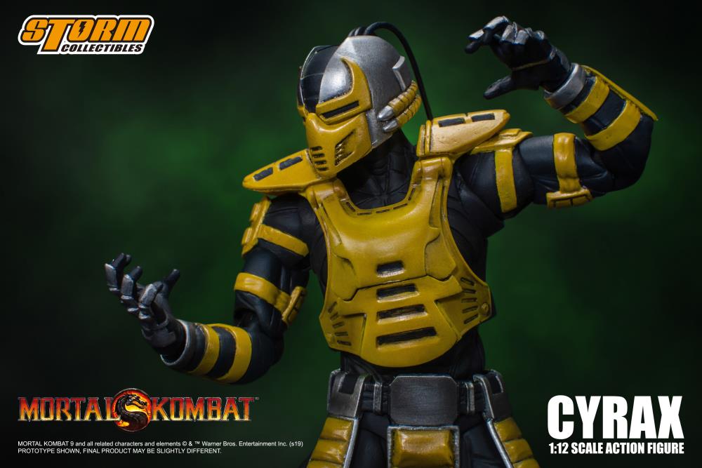 Mortal Kombat VS Series Cyrax 1/12 Scale Figure Gallery Image 9