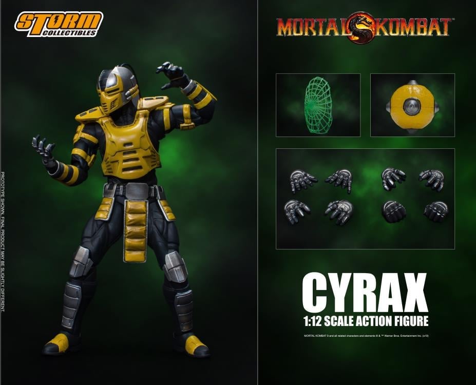 Mortal Kombat VS Series Cyrax 1/12 Scale Figure Gallery Image 13
