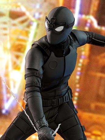 Spider-Man: Far From Home MMS540 Spider-Man (Stealth Suit) 1/6th Scale Collectible Figure Gallery Image 2