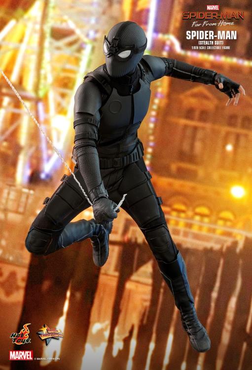 Spider-Man: Far From Home MMS540 Spider-Man (Stealth Suit) 1/6th Scale Collectible Figure Gallery Image 10
