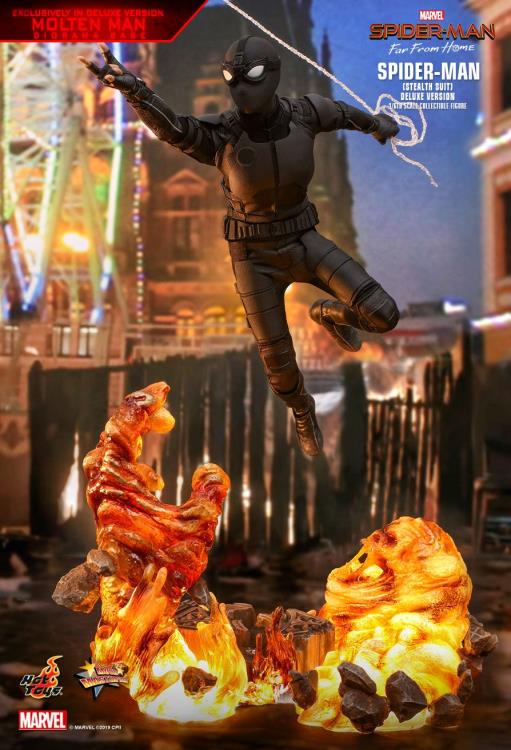 マーベル スパイダーマン Far From  フィギュア Spider-Man: Far From Home Stealth Suit Figure - 1/6 Scale