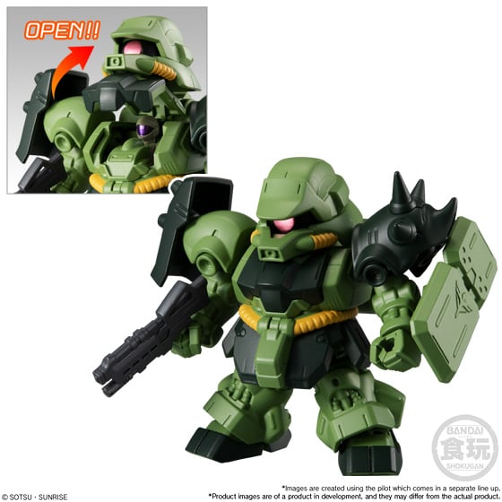 Mobile Suit Gundam Micro Wars 3 Box of 10 Figures Gallery Image 4