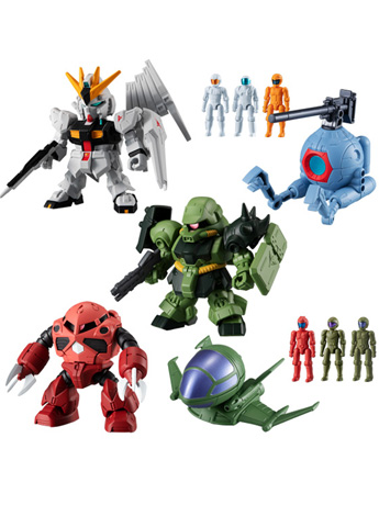 Mobile Suit Gundam Micro Wars 3 Box of 10 Figures Gallery Image 2