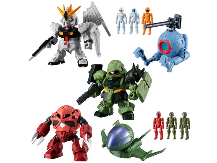 Mobile Suit Gundam Micro Wars 3 Box of 10 Figures Gallery Image 1
