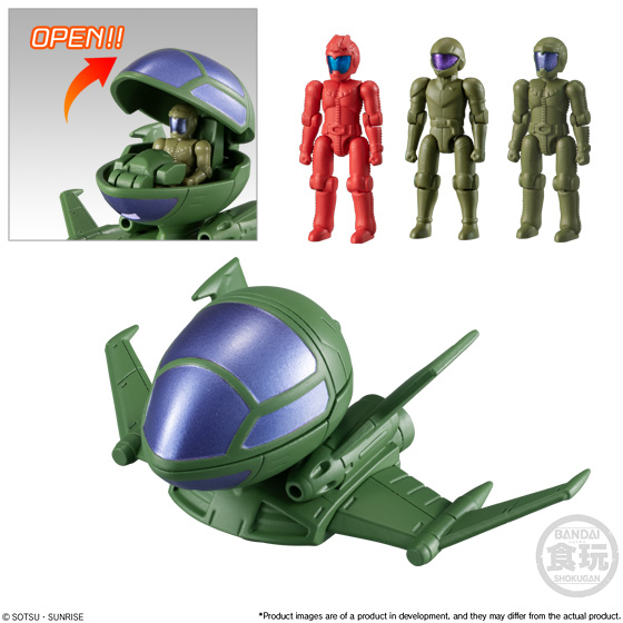 Mobile Suit Gundam Micro Wars 3 Box of 10 Figures Gallery Image 6